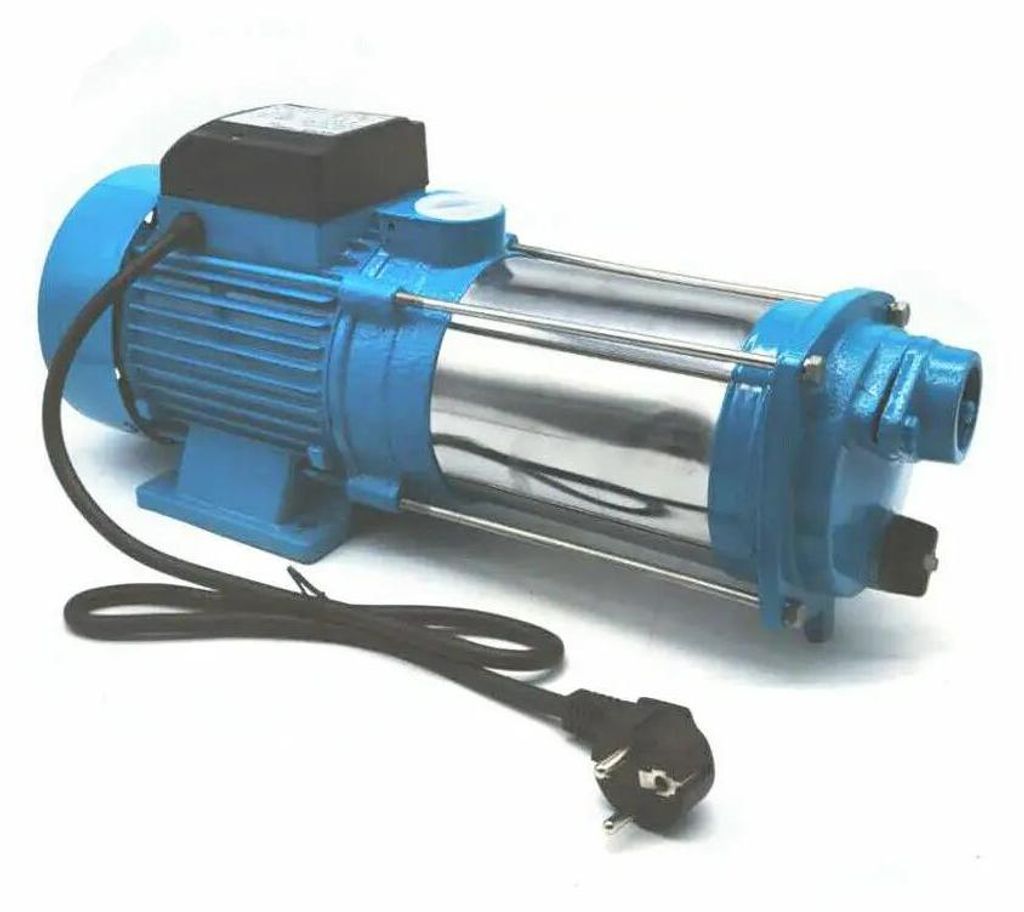 Industrielle Wasserpumpe - Elektrische Kreiselpumpe - 2200 W - 2850 U/min - IP44 - Druckerhöhungsanlage - Grundwasserförderung - Landwirtschaft -...
