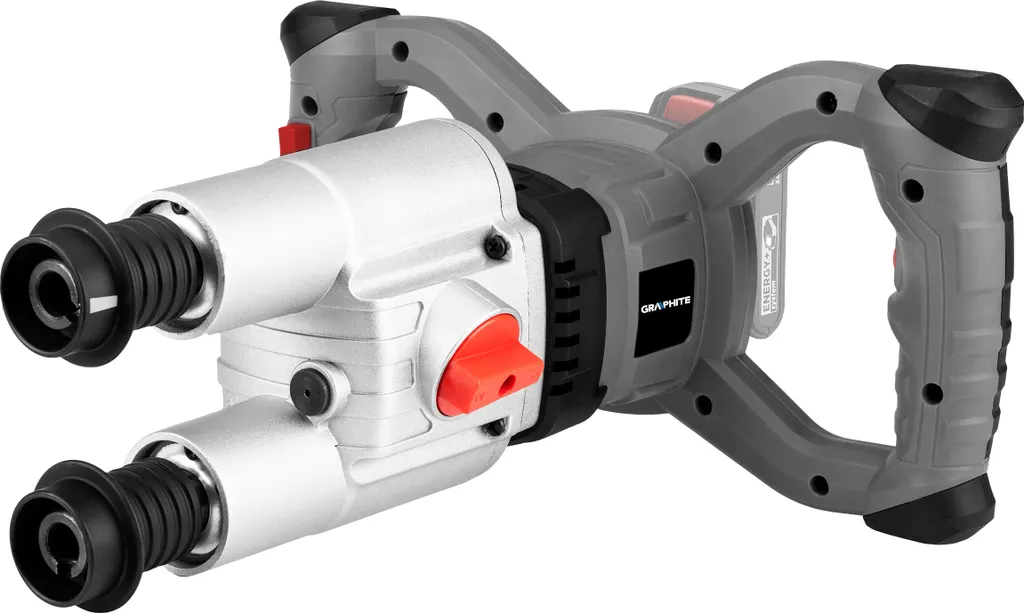 Mélangeur Double Électrique sans Fil 18V pour Peinture et Crépi Graphite