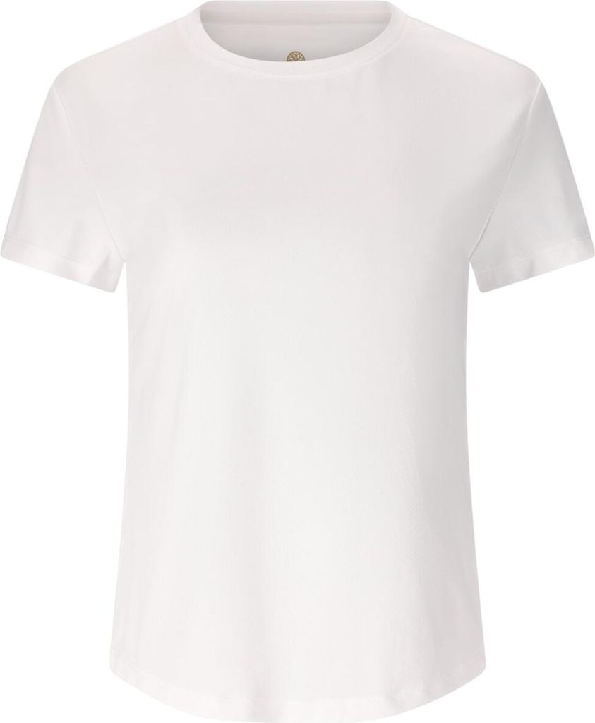 ATHLECIA Doja Tee Damen Sport T-Shirt mit Quick-Dry-Technologie weiss 36