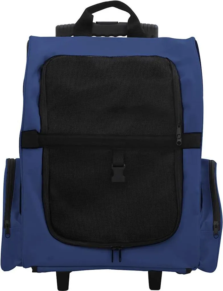 vidaXL Carrello 3-in-1 Blu per Piccoli Animali: Design Pieghevole Smart