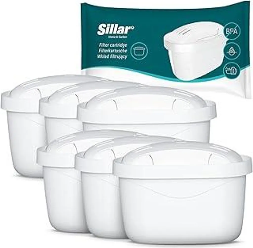 Cartucce Sillar Compatibili BRITA Maxtra+ Confezione 6 Pezzi Offerta