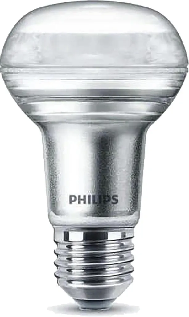Spot LED E27 blanc chaud Philips CorePro R63 4.5W pour salon