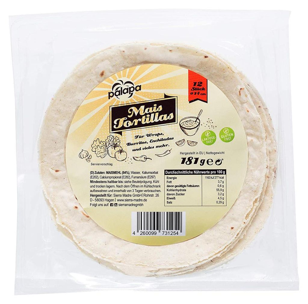 La Costena Maistortilla frisch 14 cm Obrázek produktu 