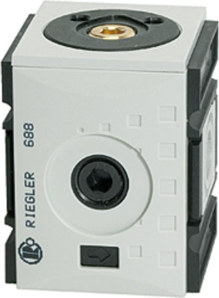 Riegler Verteiler »FUTURA«, BG 1, G 1/4, Abgänge 3 x G 1/4