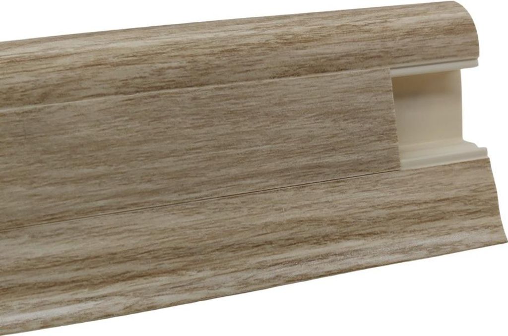 Battiscopa SLK50 W461 Rovere Shiro 2,5 m - Giunto Immagine del prodotto 