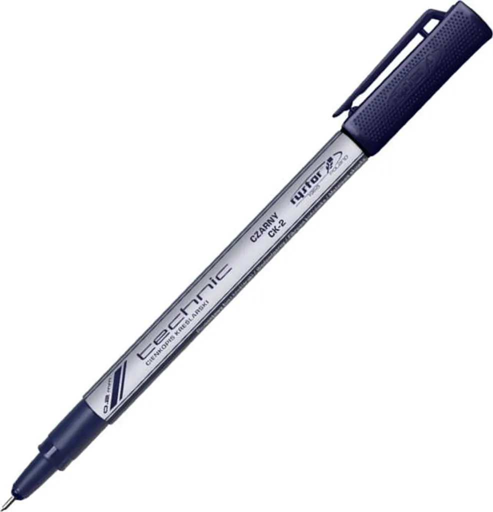 Fineliner da Disegno 0,2 mm Nero 1124 A'12 - Set 12 Penne Tecniche