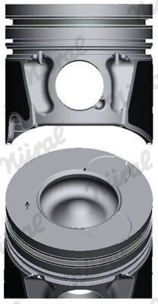 Piston NURAL 87-114700-40 Idéal pour Réfection Moteur et Entretien