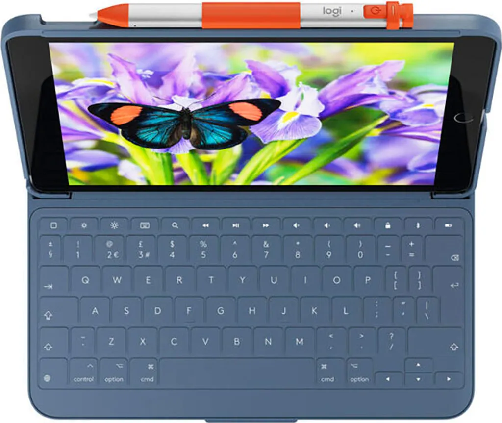 Clavier Robuste Logitech Rugged Lite iPad 10.2 - Bleu Classic EMEA - 2