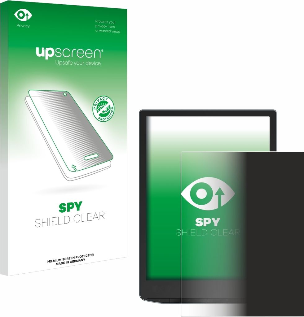 Für PocketBook InkPad Color 3 Sichtschutzfolie Schutzfolie upscreen Anti-Spy Privacy Sichtschutz Blickschutz Display Schutz Folie Blaulichtfilter