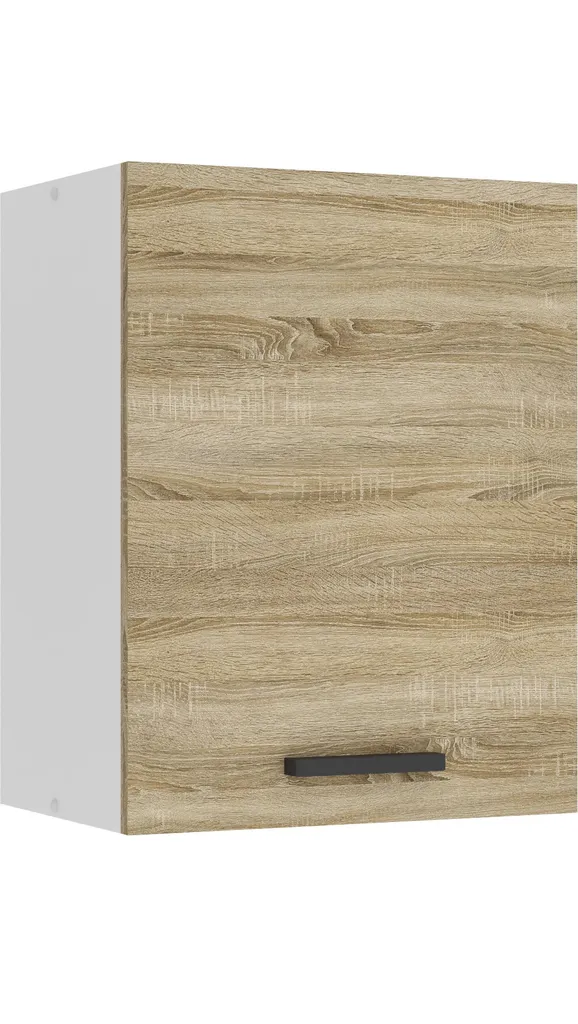 Pensile Cucina 45 cm Rovere Sonoma Belini SG - Mobiletto 1 Anta DIY