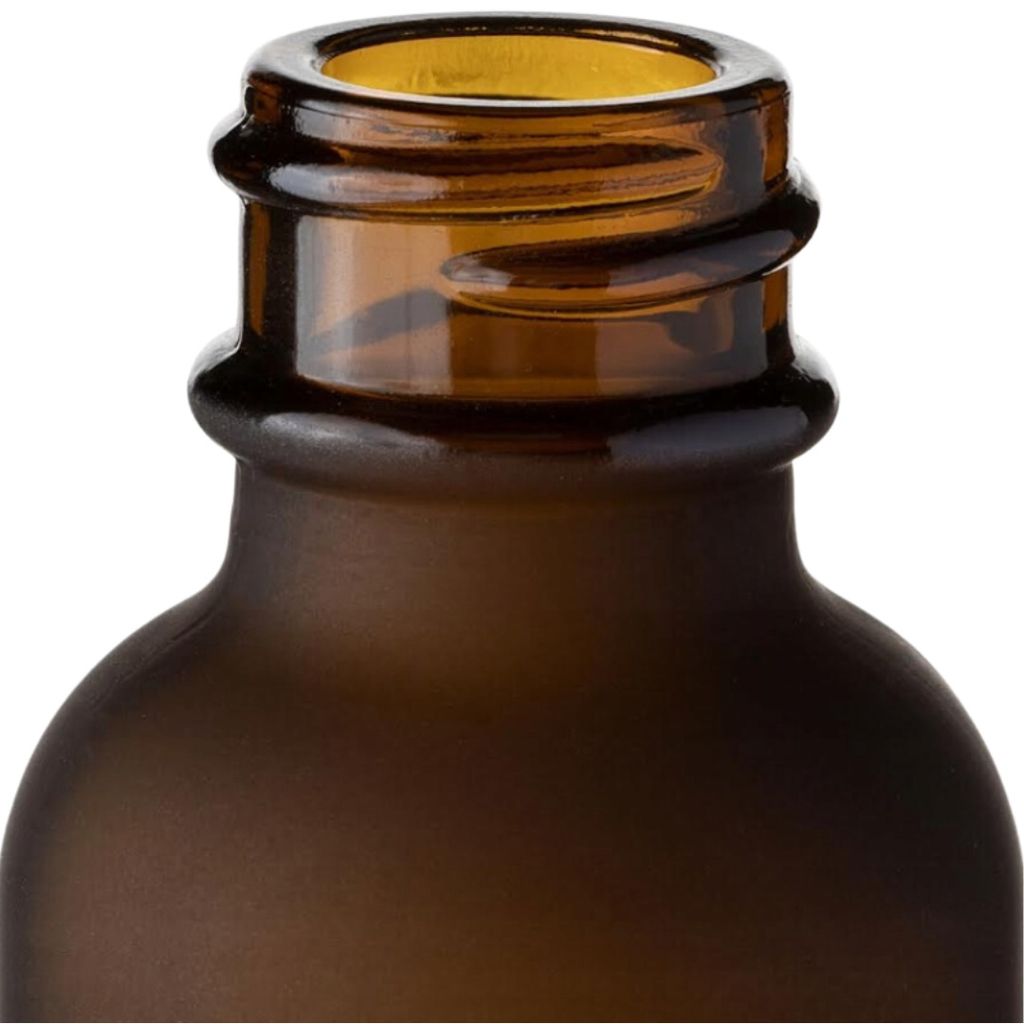 Sklenená fľaštička 30 ml, hnedá s čiernou pipetou Obrázok produktu 3