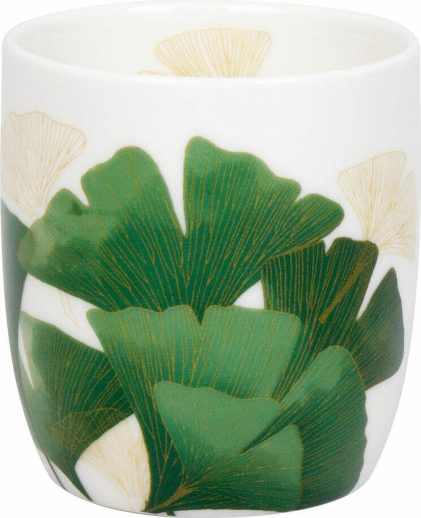 Könitz Becher Ginkgo, Tasse, New Bone China, Grün, 230 ml, 11 7 268 2814