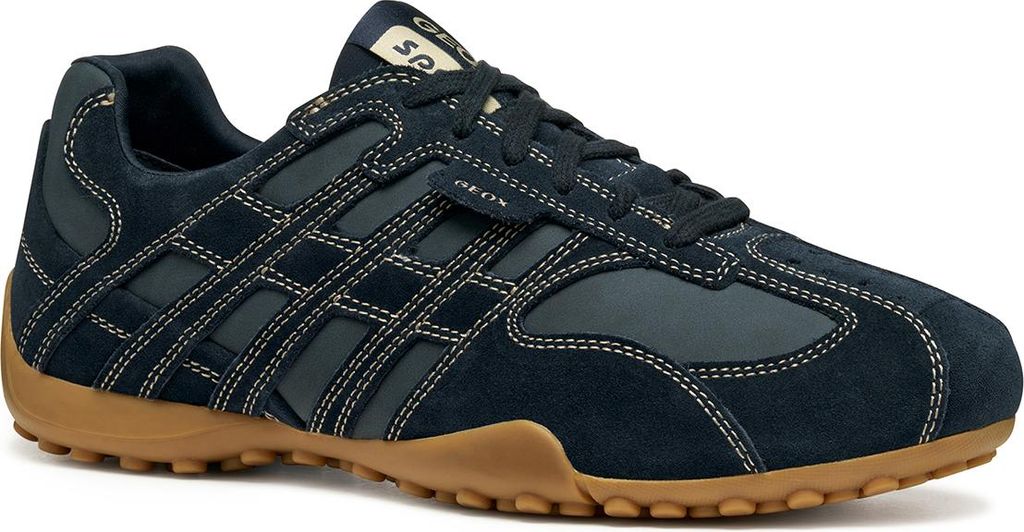 GEOX SNAKE, Sneaker in Blau, kombiniert für Herren, Größe 42