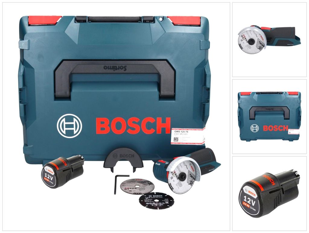 Bosch GWS 12V-76 Professional akumulátorová úhlová bruska Obrázek produktu 