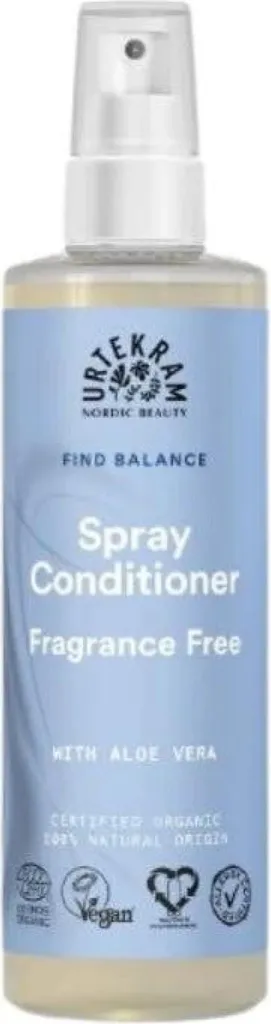 URTEKRAM Balsamo per capelli all'aloe vera spray, fragranza NEUTRA