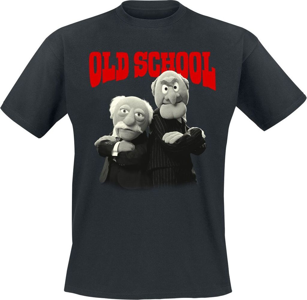The Muppets T-Shirt Uni Old School schwarz 5XL