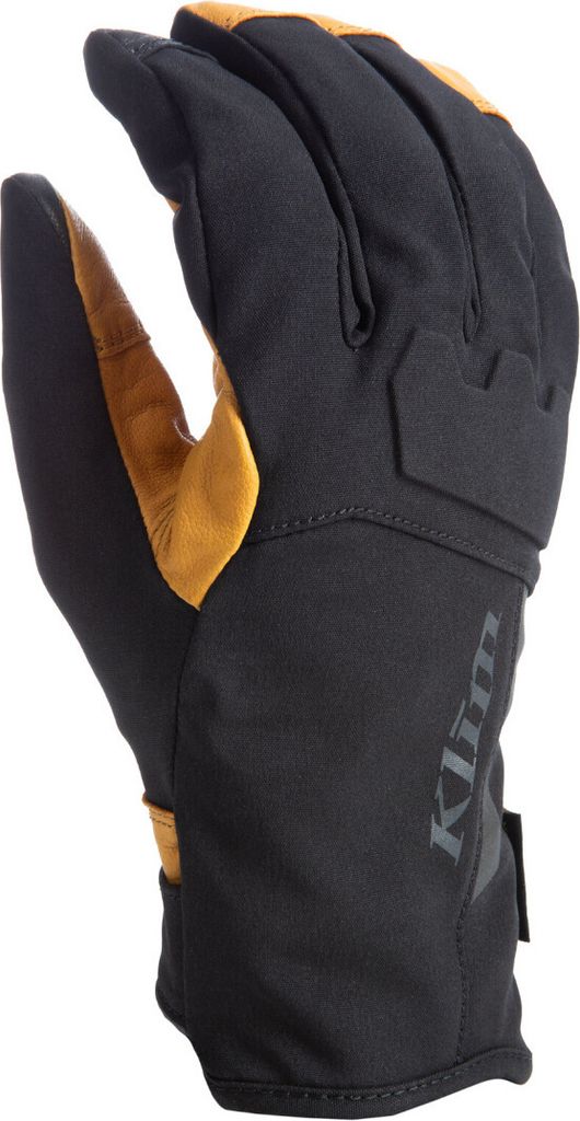 Klim Enduro GTX Gore-Tex Leder-/Textil Motorrad Handschuhe, schwarz, S