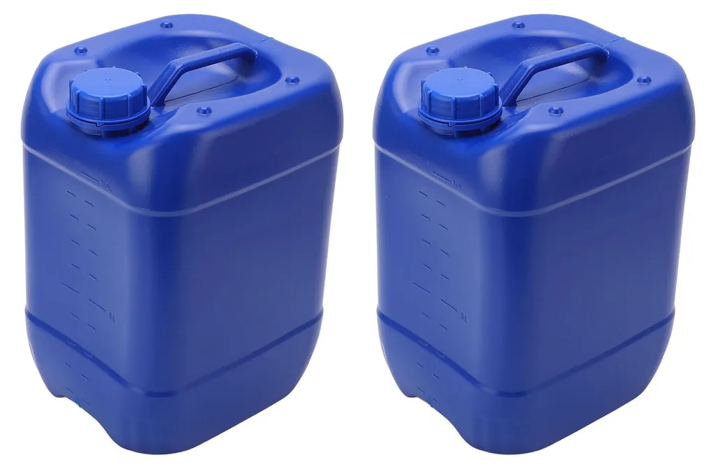 Éviter les fuites de liquide chimique grâce au fût PEHD 10l, x2