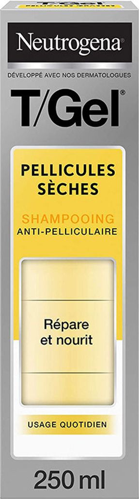 Therapeutisches Shampoo, Neutrogena, T/Gel Dandruff, gegen Schuppen und trockene Kopfhaut, mit Salicylsäure, 250ml