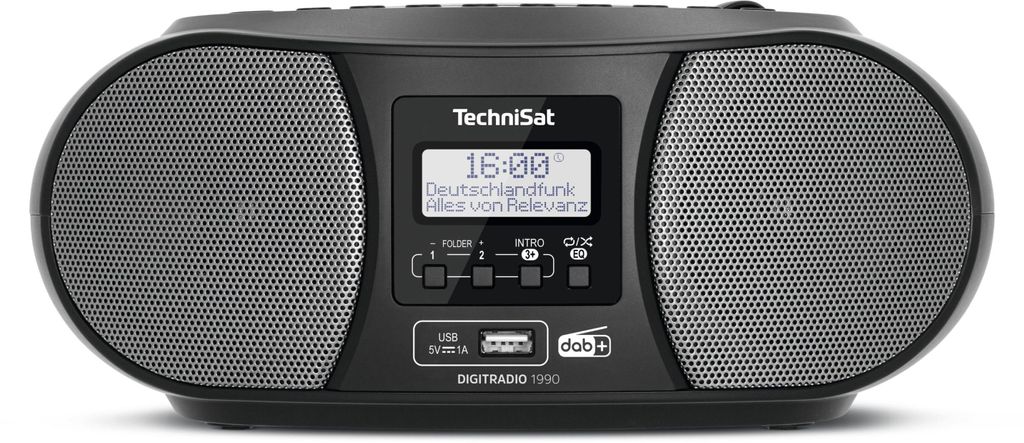 TechniSat DIGITRADIO 1990 | Stereo-Boombox mit DAB+, UKW, Produktbild 
