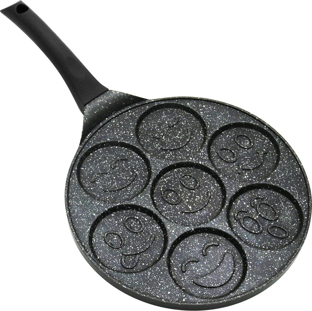 Universelle Antihaft-Pfanne für Pfannkuchen 7 Formen - Gas & Induktion