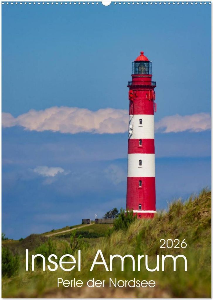 Insel Amrum (Wandkalender 2026 DIN A2 hoch), CALVENDO Monatskalender