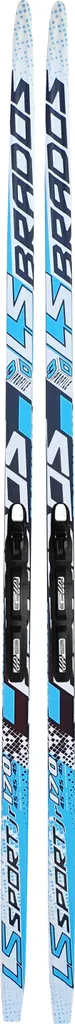 Skis de fond Brados 170 cm avec fixations SNS pour semelle lisse