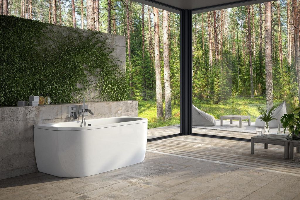 Badezimmer Unförmige Wanne Eck Badewannen Design Wannen Weiß Eckwanne Bad Neu
