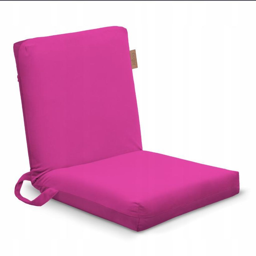 Klappbare Oxford Strandliege Rosa – Tragbar Gartenliege, leichte Campingliege