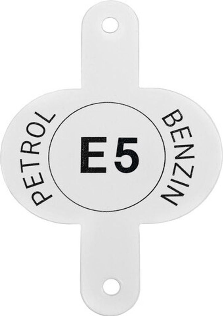 Dönges Kraftstoff Kennzeichnungsmarke, Benzin / Petrol E5 1136,10