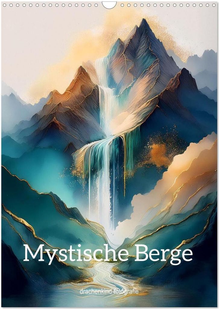 Mystische Berge (Wandkalender 2026 DIN A3 hoch), CALVENDO Monatskalender