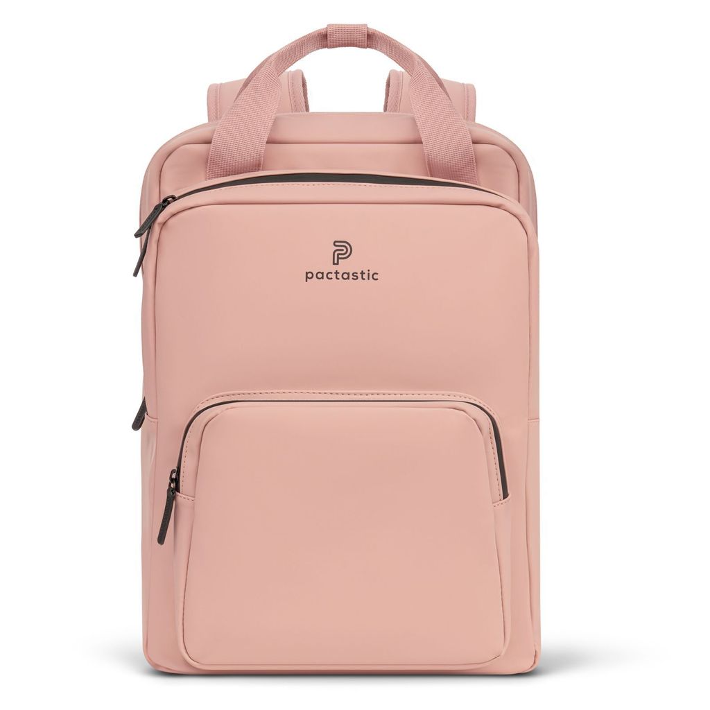 Pactastic Tagesrucksack Rucksack mit Laptopfach Urban Collection Round Top Backpack 40 cm 22L Rose rosa
