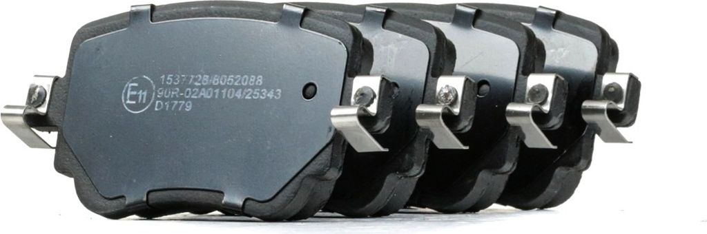 RIDEX 402B0914 Bremsbeläge Satz Hinten für VW Golf VII Produktbild 