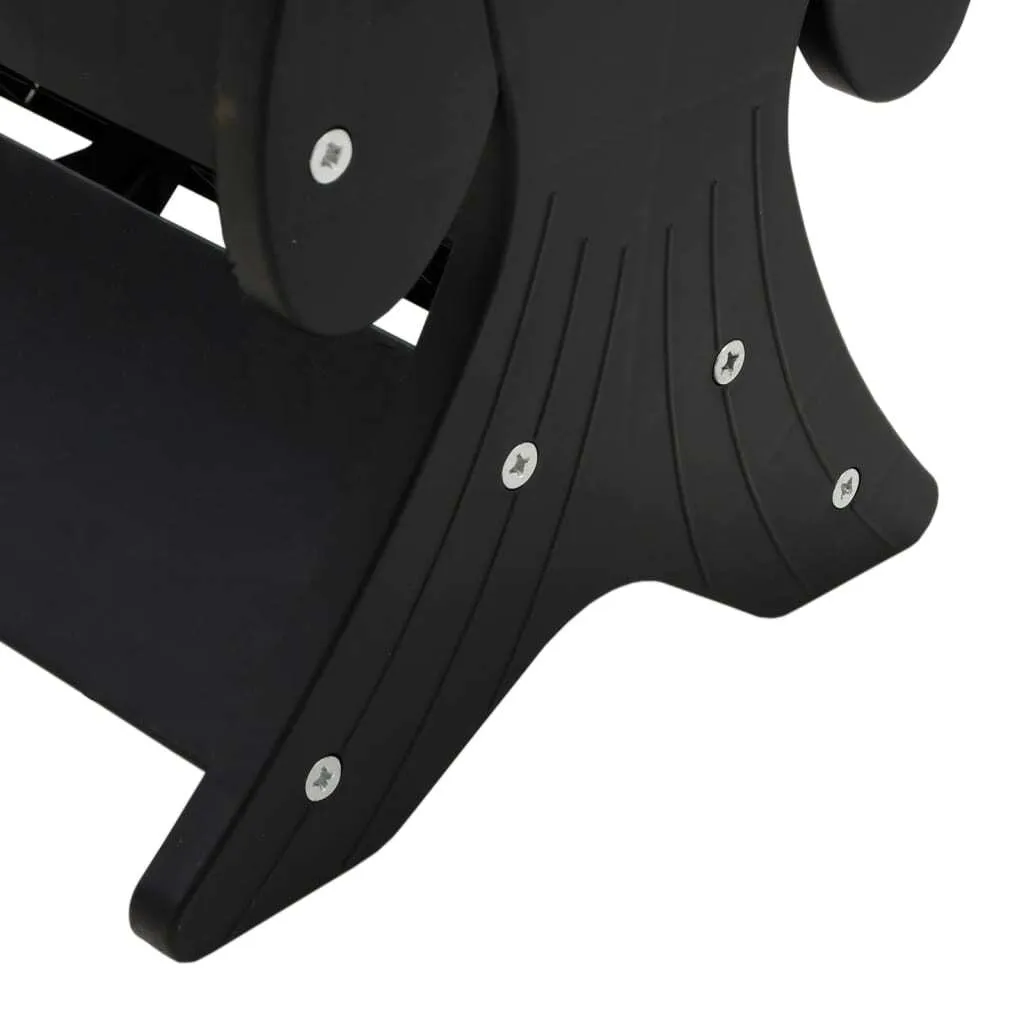 Support de rangement canne à pêche pour 16 unités - Rack noir compact - 7