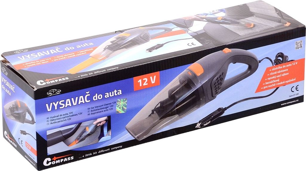 Compass 07239 - Odkurzacz 12V TURBO Zdjęcie produktu 7