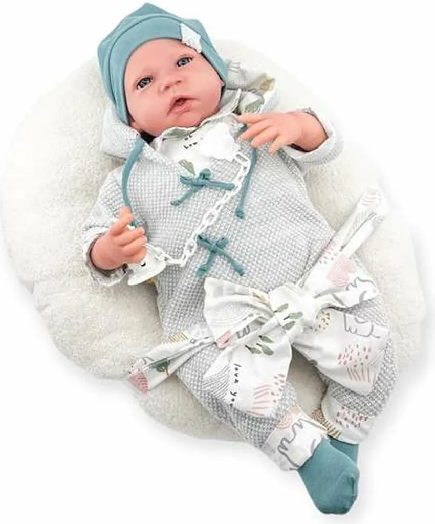 Poupée Bébé Berjuan 50 cm - Réaliste Collection de Luxe de Fabrication Espagnole