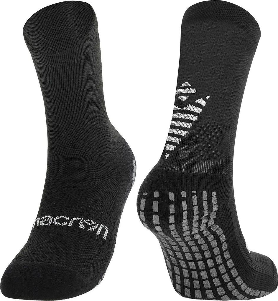 Macron Pro Grip Hero Trainingssocken - Schwarz | Größe: 39/42