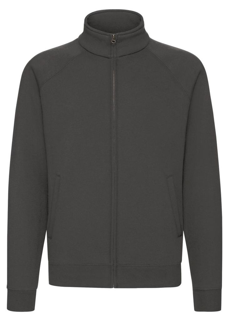 Fruit of the Loom - "Premium" Sweatjacke für Herren FK2180 (S) (Hellgrau)