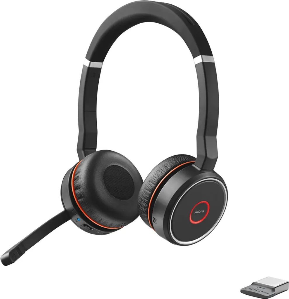 Casque Bluetooth Jabra Evolve 75 MS avec Réduction de Bruit Active - 14