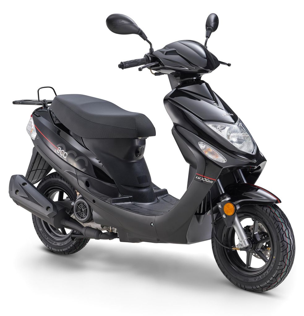 LuXXon Motorroller ECO (45km/h) E5 EFI, schwarz - 50ccm Produktbild 