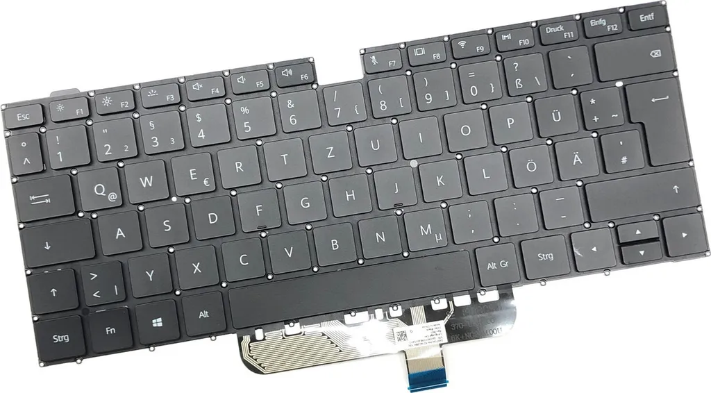 Clavier Noir AZERTY sans Rétroéclairage pour HUAWEI MagicBook 15 - 5