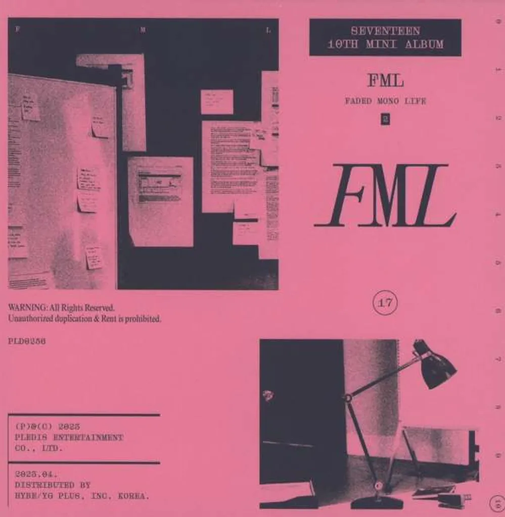 Seventeen Mini Album FML CD Edition Version Originale Import Corée K-Pop