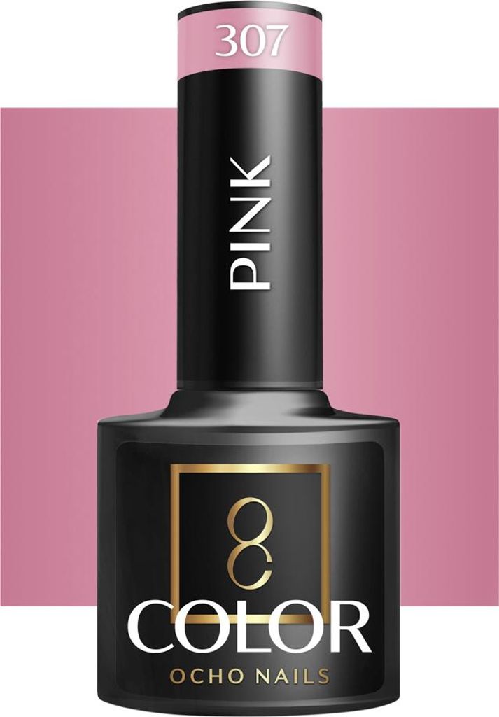 OCHO NAILS Hybrid-Nagellack rosa 307 -5 g