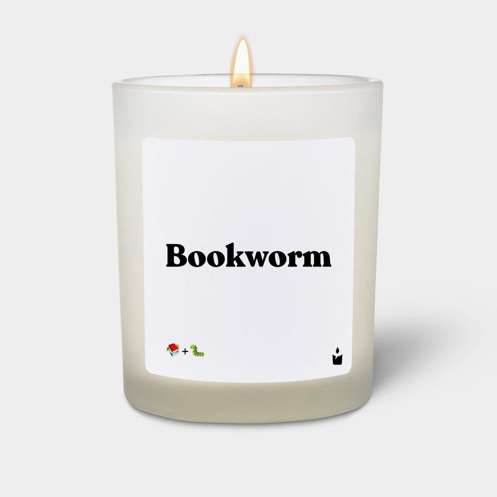 ChattyCandles Duftkerze Weiss Flowery Bookworm