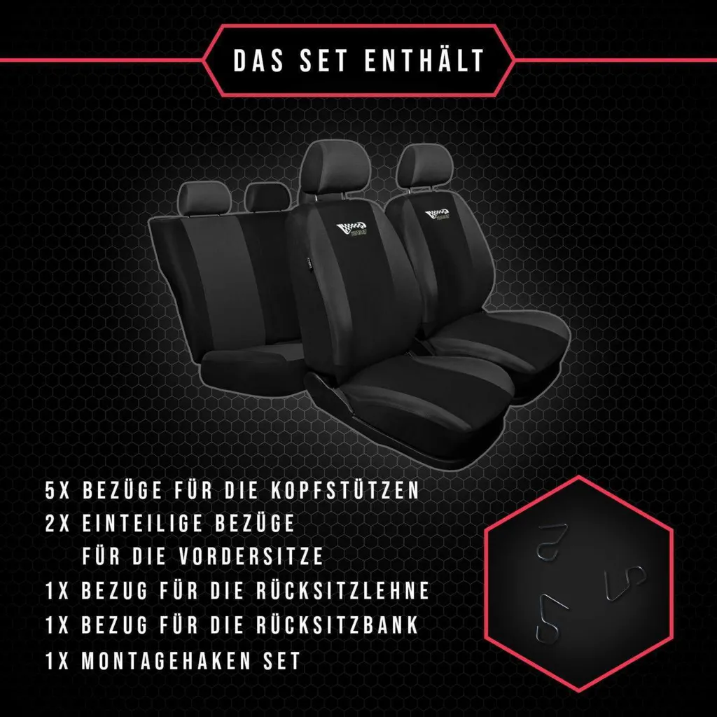 Set Fodere Sedili Opel Antara: Comfort Universale per Ogni Viaggio - 8