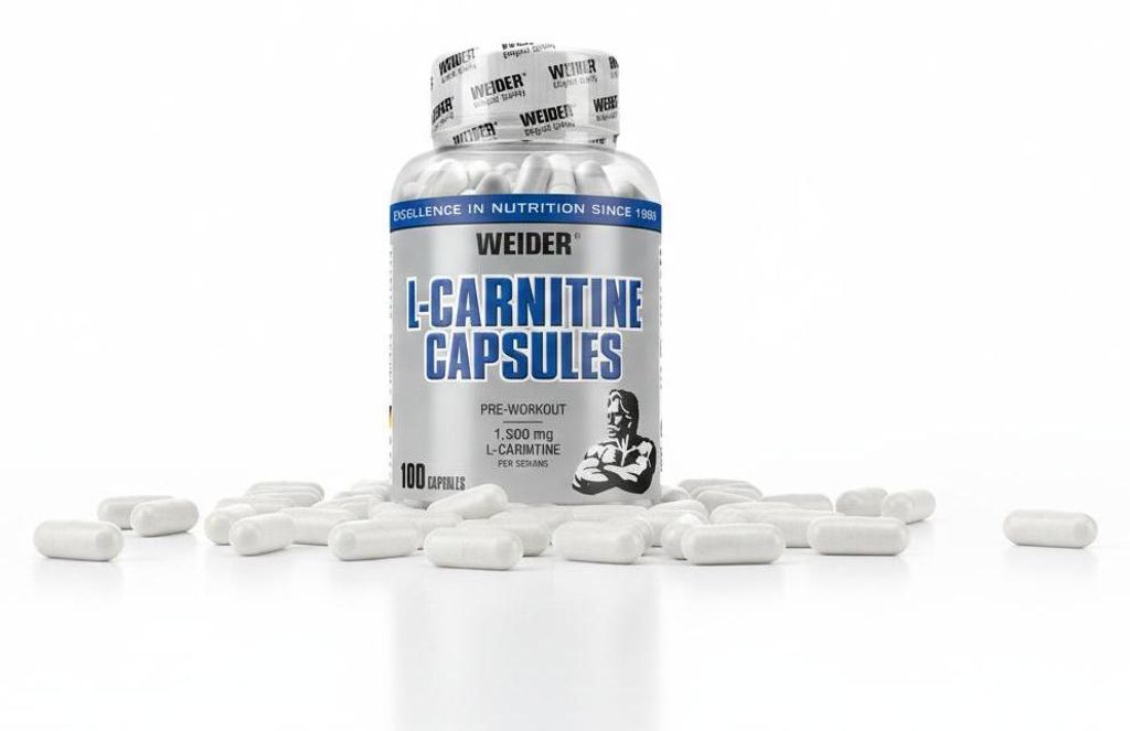 Weider L-Carnipure (TM) L-Carnitine 500mg - 100 capsules Image du produit 
