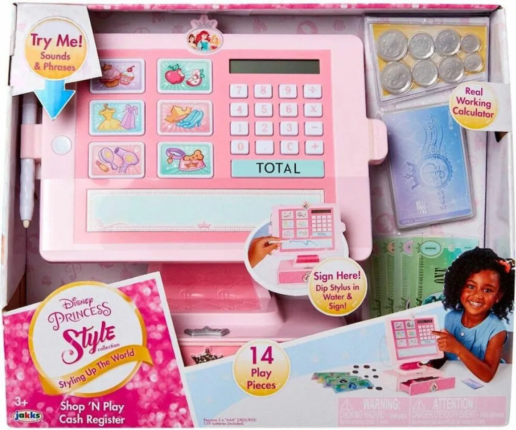 Caisse Enregistreuse Jouet Disney Princesses Set Complet Jakks Pacific