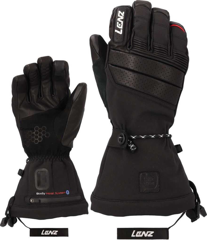 Lenz Heat Glove 9.0 beheizbare Handschuhe, schwarz, M