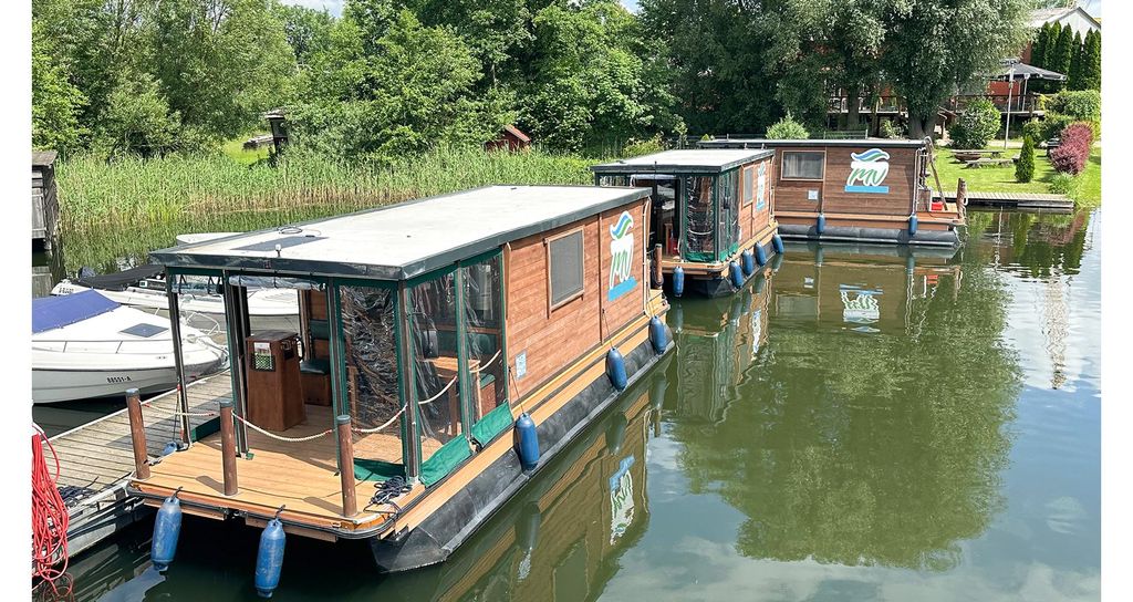 Jochen Schweizer Hausboot Urlaub für 6 (4 Nächte) Storkow (6 Plätze - D9); Erlebnis verschenken oder selbst erleben; Gutschein gültig für 6 P...