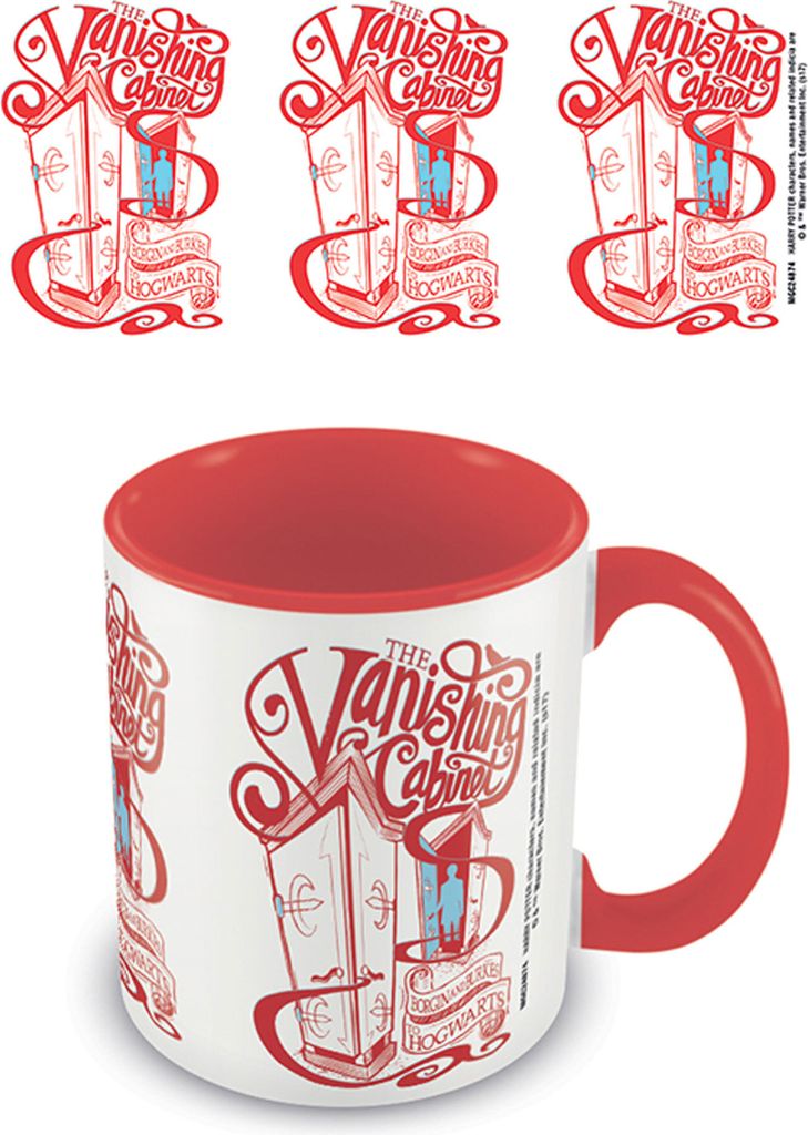 Harry Potter - Lizenz Tassen - Vanishing Cabinet - red